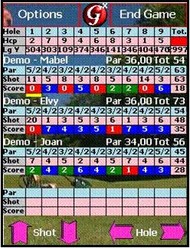 Golfer screenshot